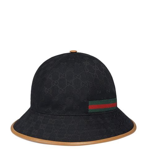 black gucci bucket hat|guccci bucket hat.